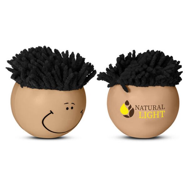 Smiling Multicultural Stress Ball Thumbnail